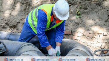 Lucrări de reabilitare a conductei termice din bd-ul Grigore Vieru