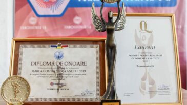 Termoelectrica, premiată al patrulea an consecutiv la Gala Businessului Moldovenesc