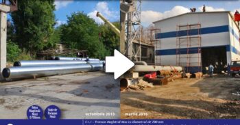  UN NOU TRONSON MAGISTRAL (Diametrul 700 mm)