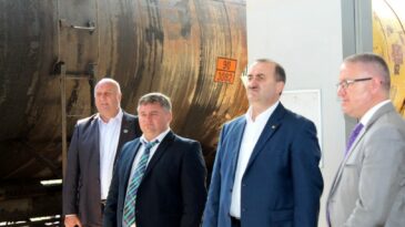 Directorul General, Veaceslav Eni, a participat astăzi la evenimentul dedicat întâmpinării primului lot de păcură