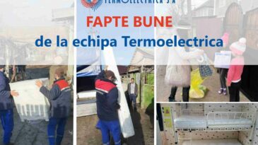 Fapte bune de la echipa Termoelectrica
