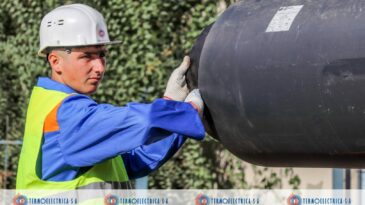 Tronsonul de rețea termică din str. M. Viteazul, modernizat. Urmează conectarea consumatorilor la conductele reabilitate