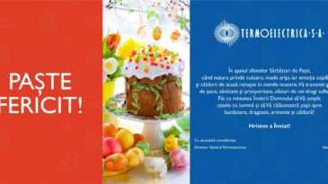 Felicitarea directorului general cu ocazia Sărbătorilor de Paști