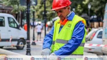 VIDEO. Lucrările din str Pietonală vor asigura cca 300 de blocuri locative cu apă caldă non stop