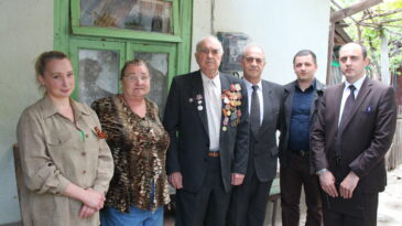 Veteranii de război au fost felicitaţi de administraţia „Termoelectrica” S.A.
