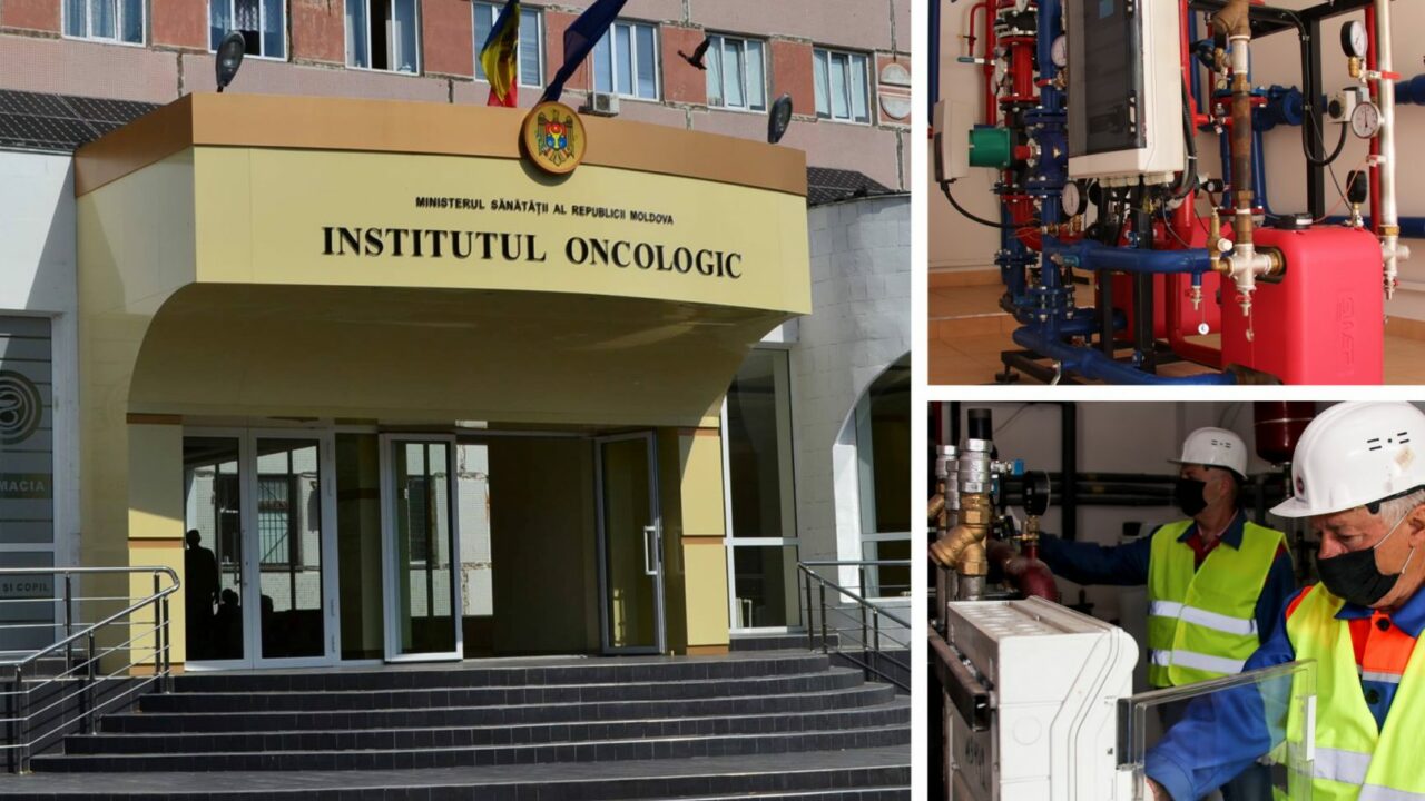 Termoelectrica racordează la încălzire un bloc chirurgical modern al Institutului Oncologic prin sistemul de ventilare
