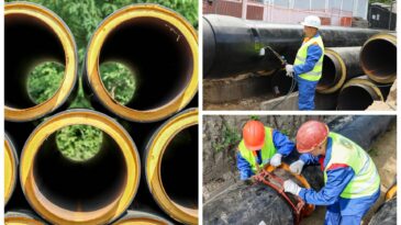 Termoelectrica reabilitează circa 10 km de conducte termice