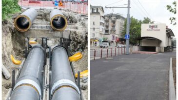 Au fost finalizate lucrările de modernizare a rețelelor termice în 6 locații