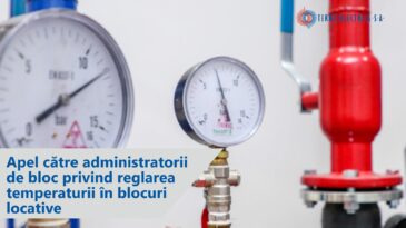 Apel către administratorii de bloc privind reglarea temperaturii în blocurile locative