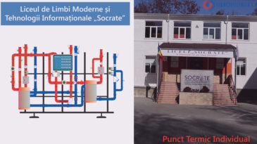 Liceul „Socrate” optează pentru încălzirea centralizată