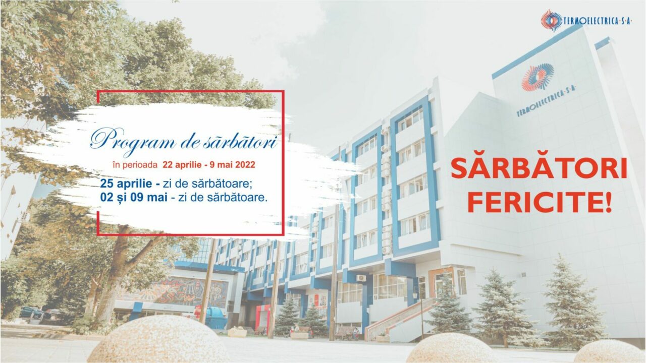  Program de sărbători