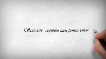 Scrisoare copilului meu pentru viitor