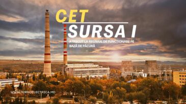CET Sursa I a trecut la regimul de funcționare pe bază de păcură
