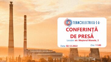 Conferință de presă cu privire la blocul energetic nr. 3