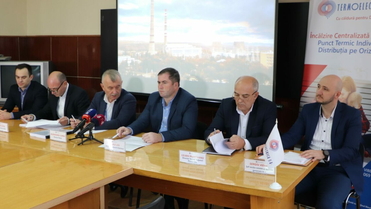  Conferință de presă cu privire la blocul energetic nr. 3