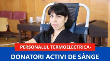 Personalul Termoelectrica – donatori activi de sânge