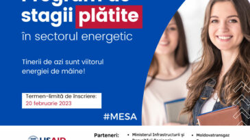 Program de stagii plătite în sectorul energetic