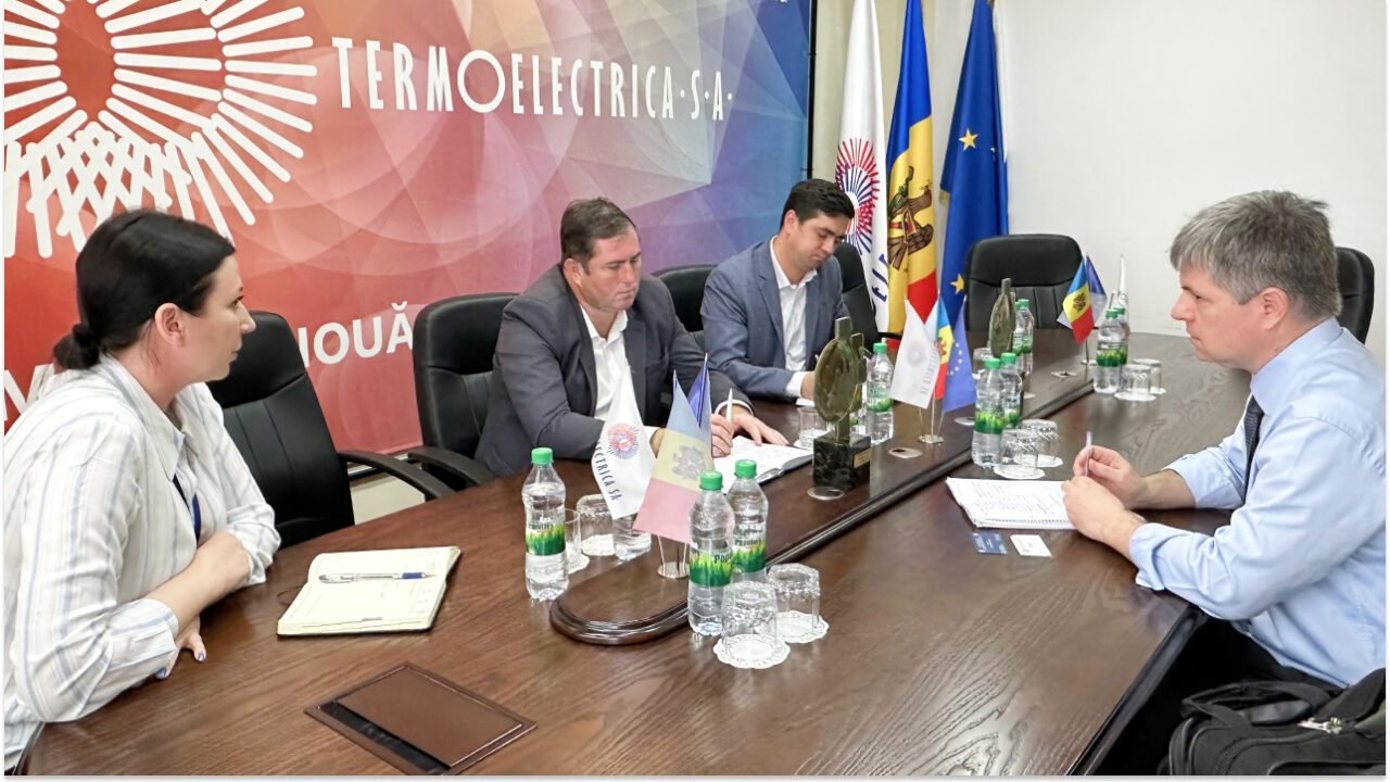  Reprezentantul Terravesta – în vizită la Termoelectrica