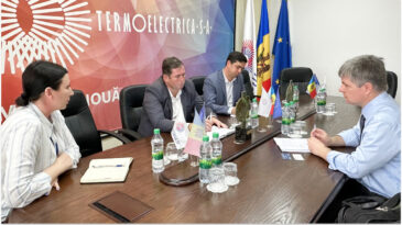 Reprezentantul Terravesta – în vizită la Termoelectrica