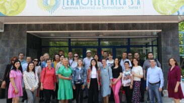 Participanții Școlii Sindicale din Moldova, în vizită la „Termoelectrica” S.A.