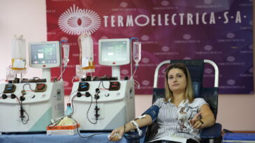 Angajații „Termoelectrica” S.A. au donat sânge pentru a salva vieți