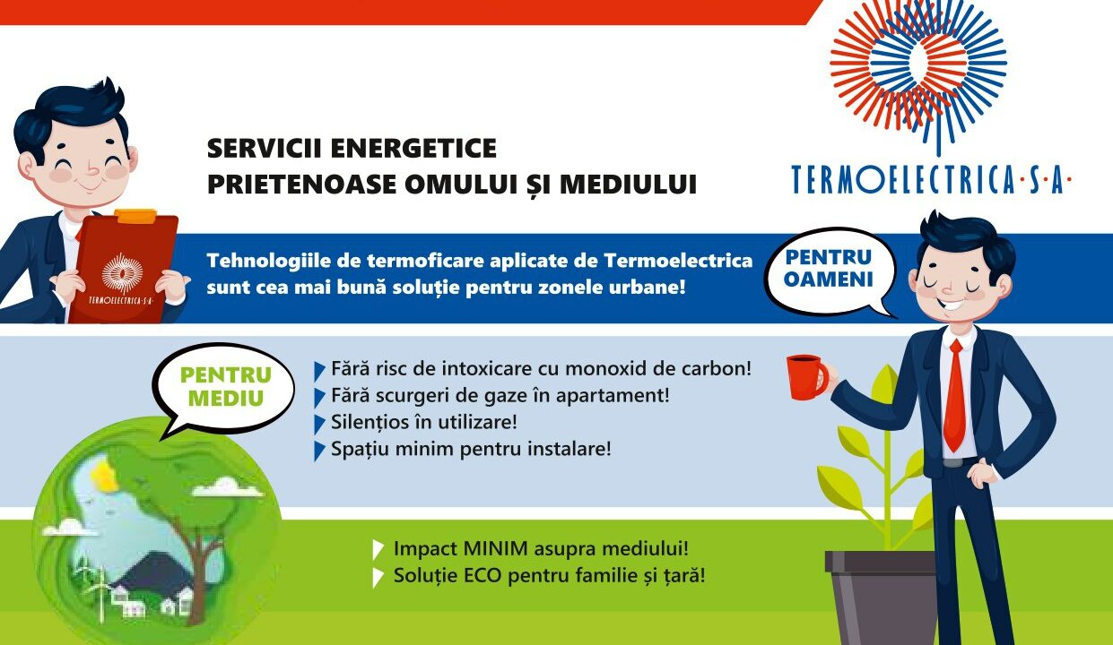  „Termoelectrica” S.A. acordă servicii energetice prietenoase societății și mediului