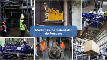Modernizarea Centralei Electrice cu Termoficare: se efectuează lucrări la noua instalație de pompare pentru Cazanul de abur nr. 2