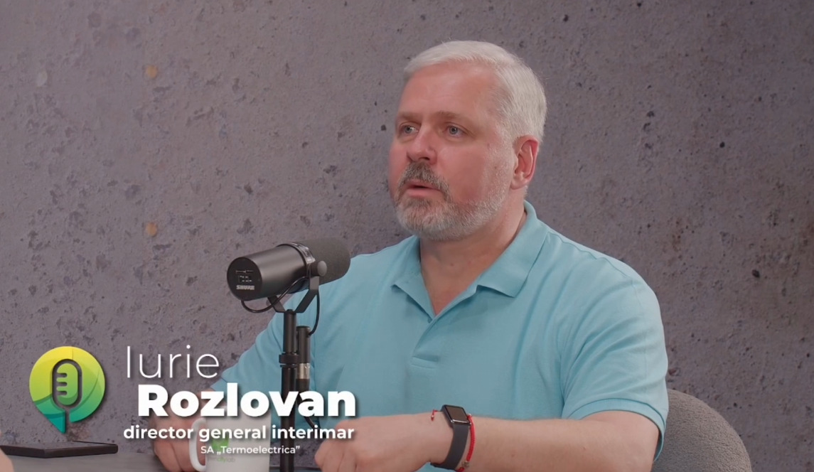  Dl Iurie Razlovan, Director General interimar al „Termoelectrica” S.A., despre subiectul modernizării sistemelor de încălzire centralizată în blocurile locative.