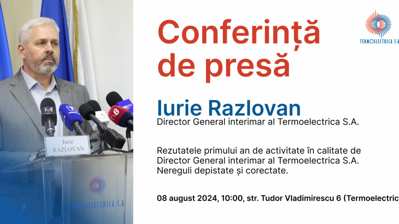  INVITAȚIE DE PRESĂ