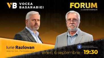 Interviu oferit de dl Iurie Razlovan, Director General interimar al „Termoelectrica” S.A.,în cadrul  emisiunii „Forum” cu Leonid Smolnițchi, Vocea Basarabiei Radio / TV
