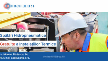 Consumatorii fără datorii beneficiază de lucrări gratuite de pregătire a blocurilor locative pentru sezonul de încălzire 2024-2025