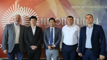 „Termoelectrica” S.A. explorează oportunități de colaborare cu compania japoneză OECC pentru reducerea emisiilor de carbon