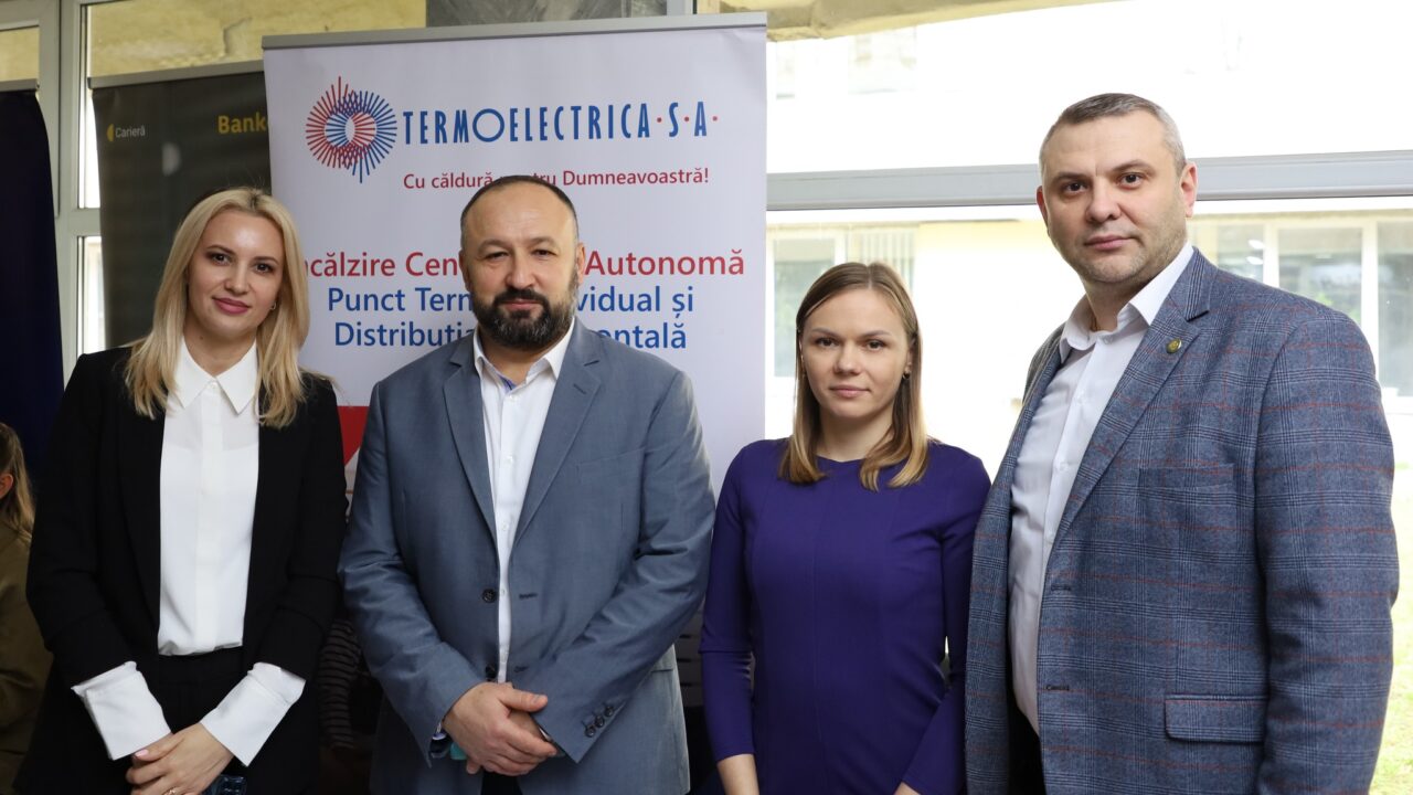  Termoelectrica S.A. – mai aproape de studenții Universității de Stat din Moldova