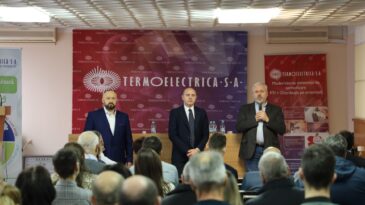 Diplome pentru cei mai buni specialiști ai Termoelectrica S.A., cu prilejul Zilei Energeticianului