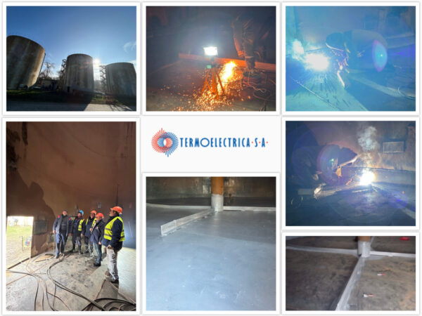  La Stația de Pompare nr. 21, după mai bine de 40 de ani de la instalare, a fost reparat un rezervor de apă tratată cu capacitatea de 1000 m3