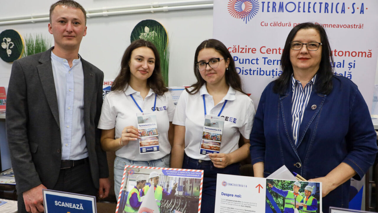  Termoelectrica S.A. a participat la Târgul de Cariere, Oferim oportunități și inspirăm viitorii specialiști în energetică