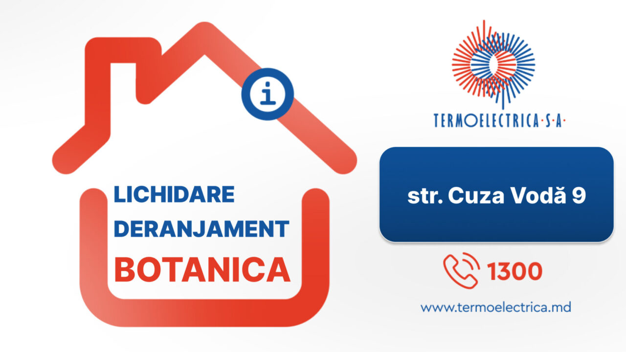  „Termoelectrica” S.A. intervine pentru remedierea unui deranjament din strada Cuza Vodă