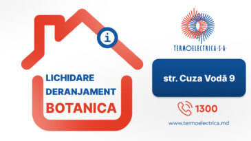 „Termoelectrica” S.A. intervine pentru remedierea unui deranjament din strada Cuza Vodă