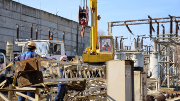 „Termoelectrica” S.A. a demarat lucrările de reparație la Instalația de Distribuție Deschisă – 110 kV CET Sursa II