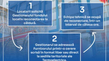 Procedura de reconectare la agentul termic