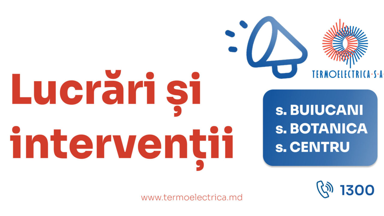  Lucrări programate de testare hidraulică și reparații la rețelele termice