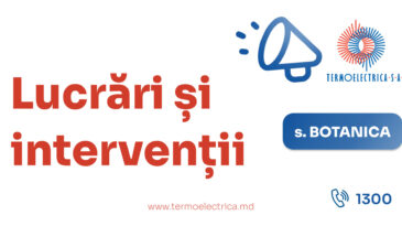 Sistări planificate ale livrării apei calde menajere la Botanica