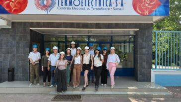 Vizită de informare a stagiarilor Ministerului Energiei în cadrul „Termoelectrica” S.A.