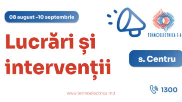 Lucrări programate de reparație capitală a rețelelor termice în sectorul Centru al capitalei