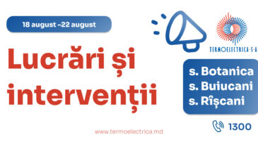 Lucrări programate de testare cu presiune și reparație a rețelelor termice în trei sectoare ale capitalei