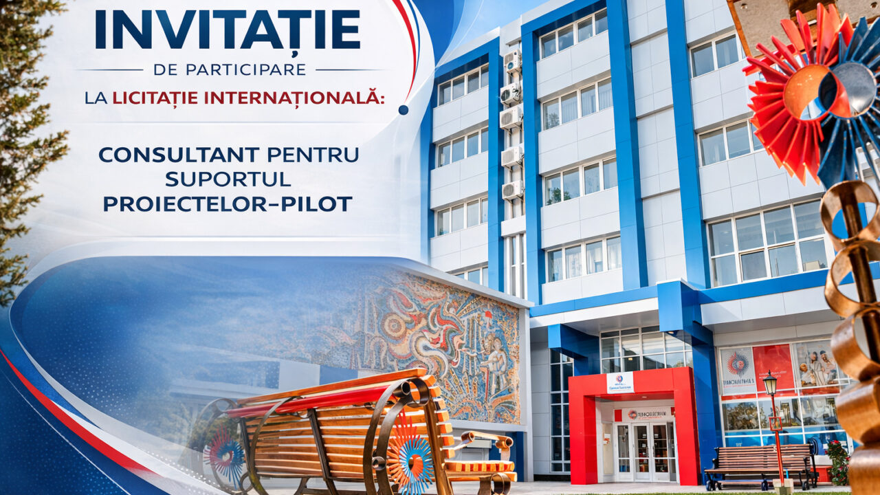 Invitație de participare la licitația internațională: