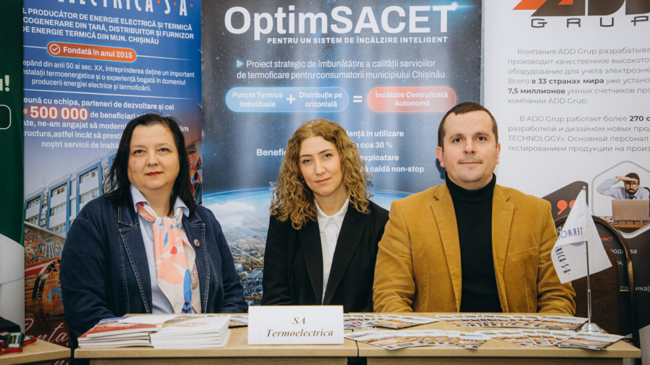  „Termoelectrica” S.A. la Târgul de Cariere: oferim oportunități și inspirăm viitorii specialiști în energetică