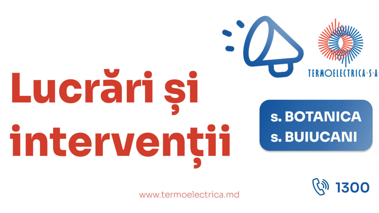  Lucrări programate de testare cu presiune și reparație a rețelelor termice