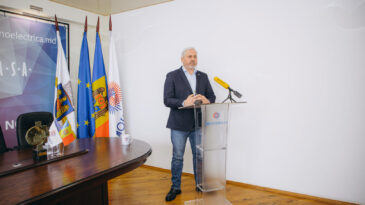 Conferință de presă susținută de dl Iurie Razlovan, Director General al „Termoelectrica” S. A.