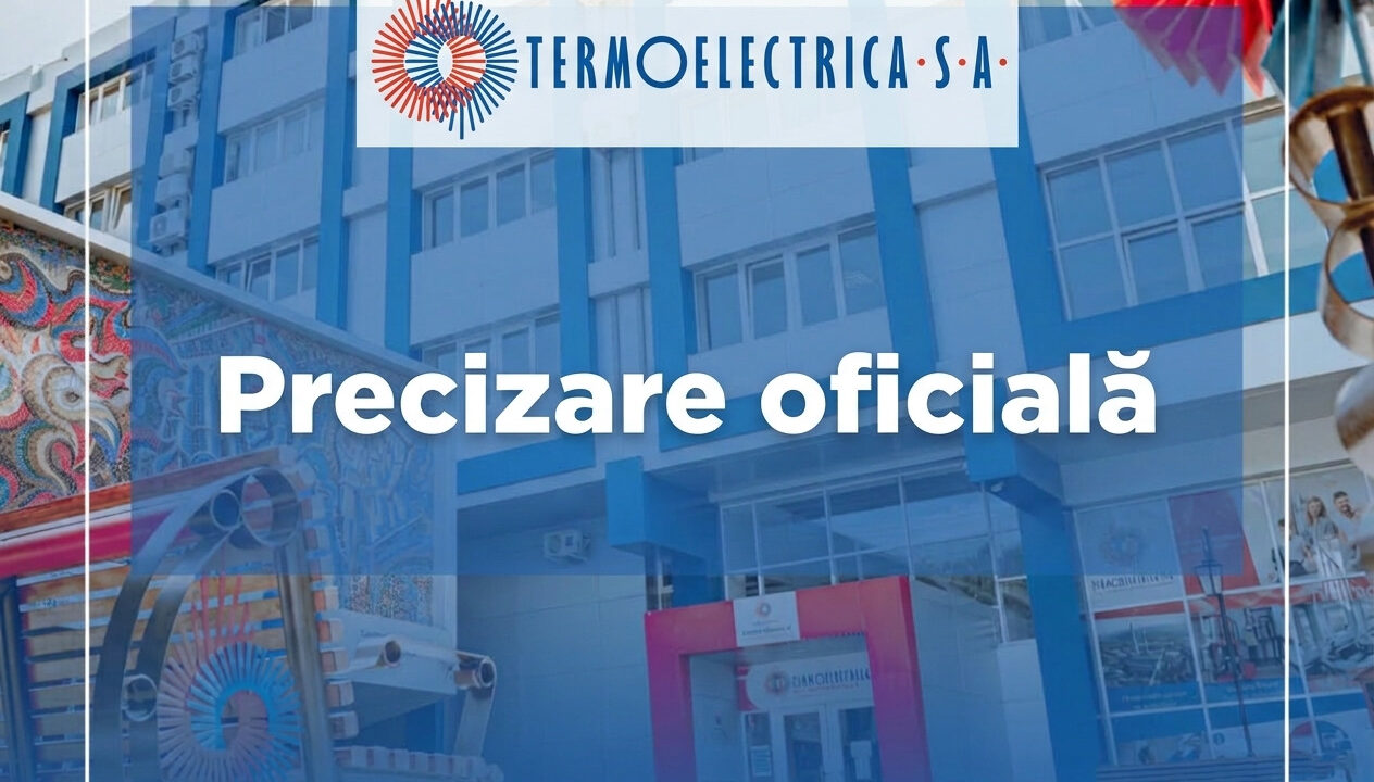  „Termoelectrica” S.A. informează că, astăzi, 12 mai 2026, pe strada Nicolae Testemițanu se execută lucrări de reparație a conductei termice cu DM 400 mm și DN 300 mm.